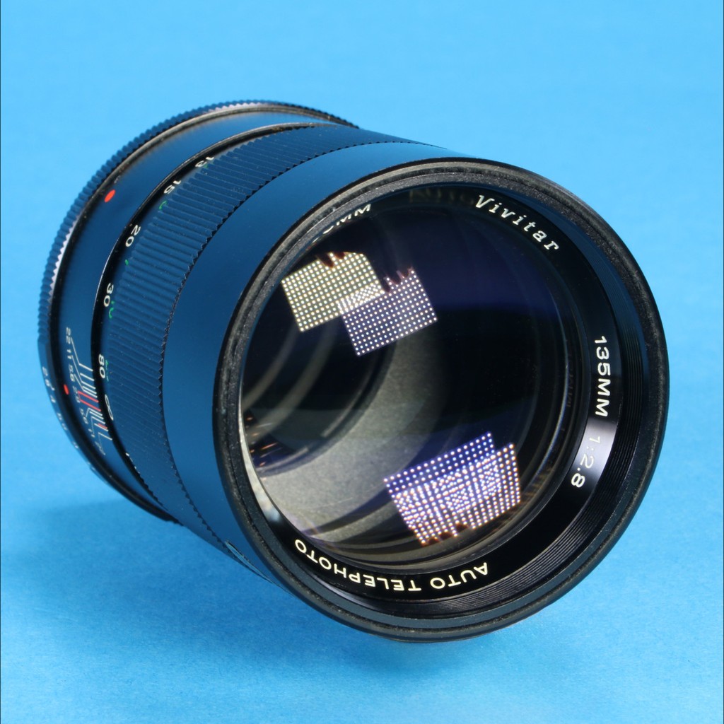 Vivitar 135mm f2.8 Auto Telephoto Lens for Minolta MC | Blue Moon