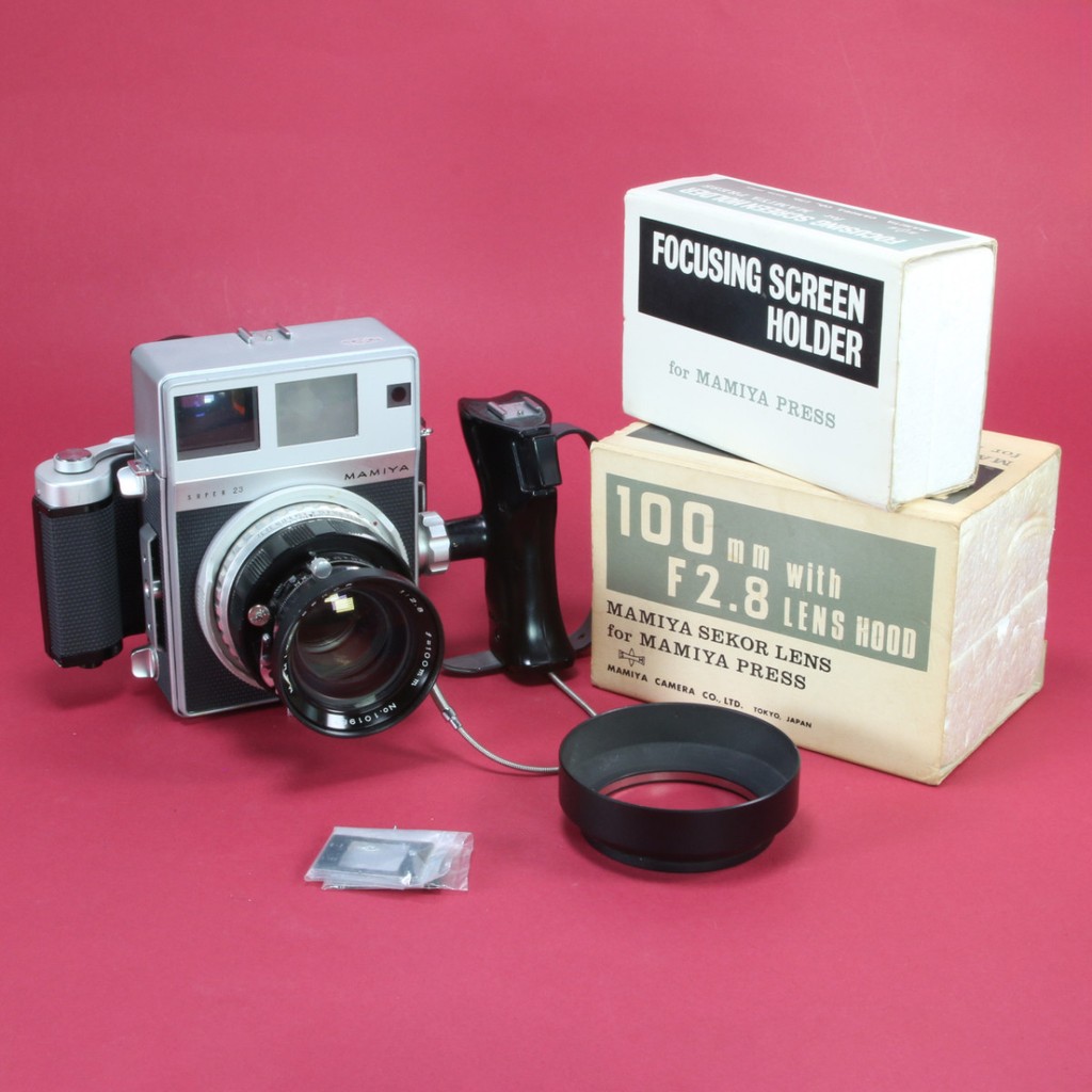 Mamiya Press Super 23 Medium Format Rangefinder with 100mm f2.8