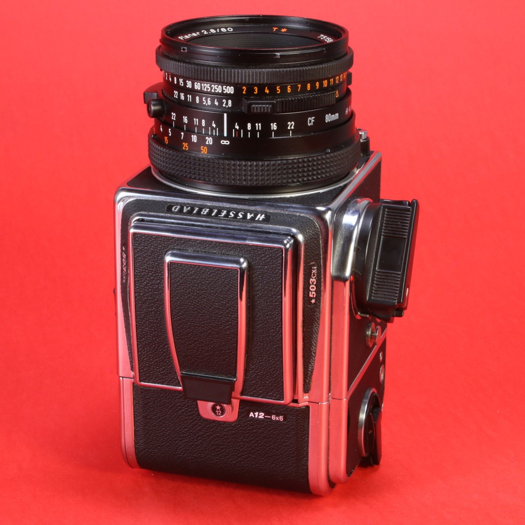 Hasselblad 503CXi Camera (Japan) with 80mm Planar CF Lens and A12