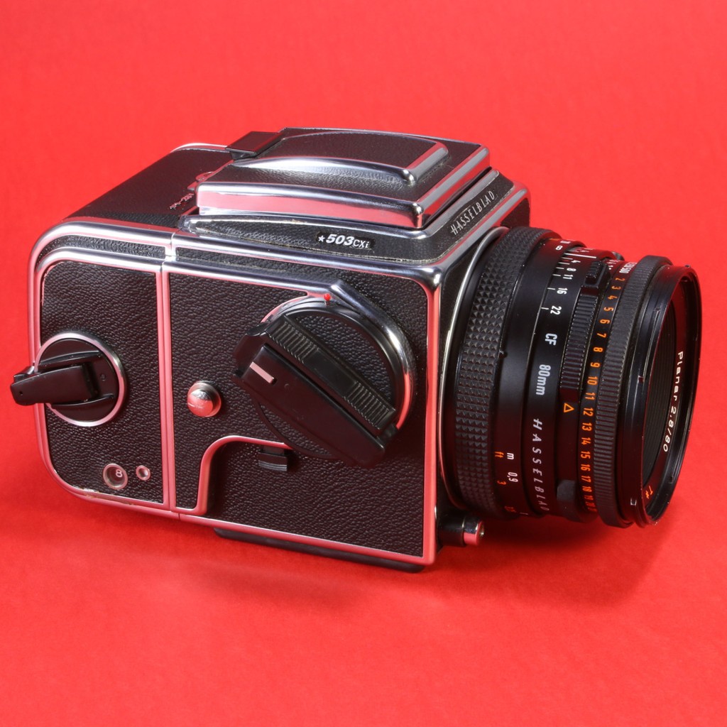 Hasselblad 503CXi Camera (Japan) with 80mm Planar CF Lens and A12