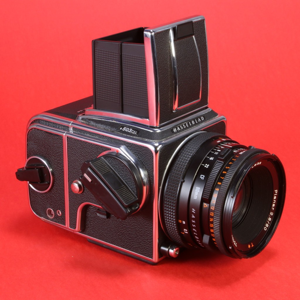 Hasselblad 503CXi Camera (Japan) with 80mm Planar CF Lens and A12