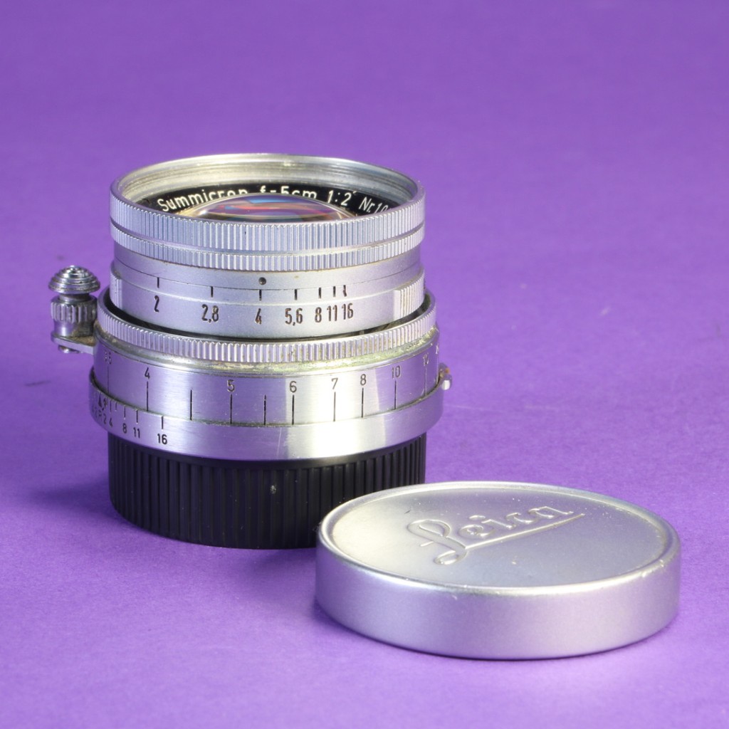 Leica 50mm f2 Summicron (Collapsible) Lens for M39 | Blue Moon Camera