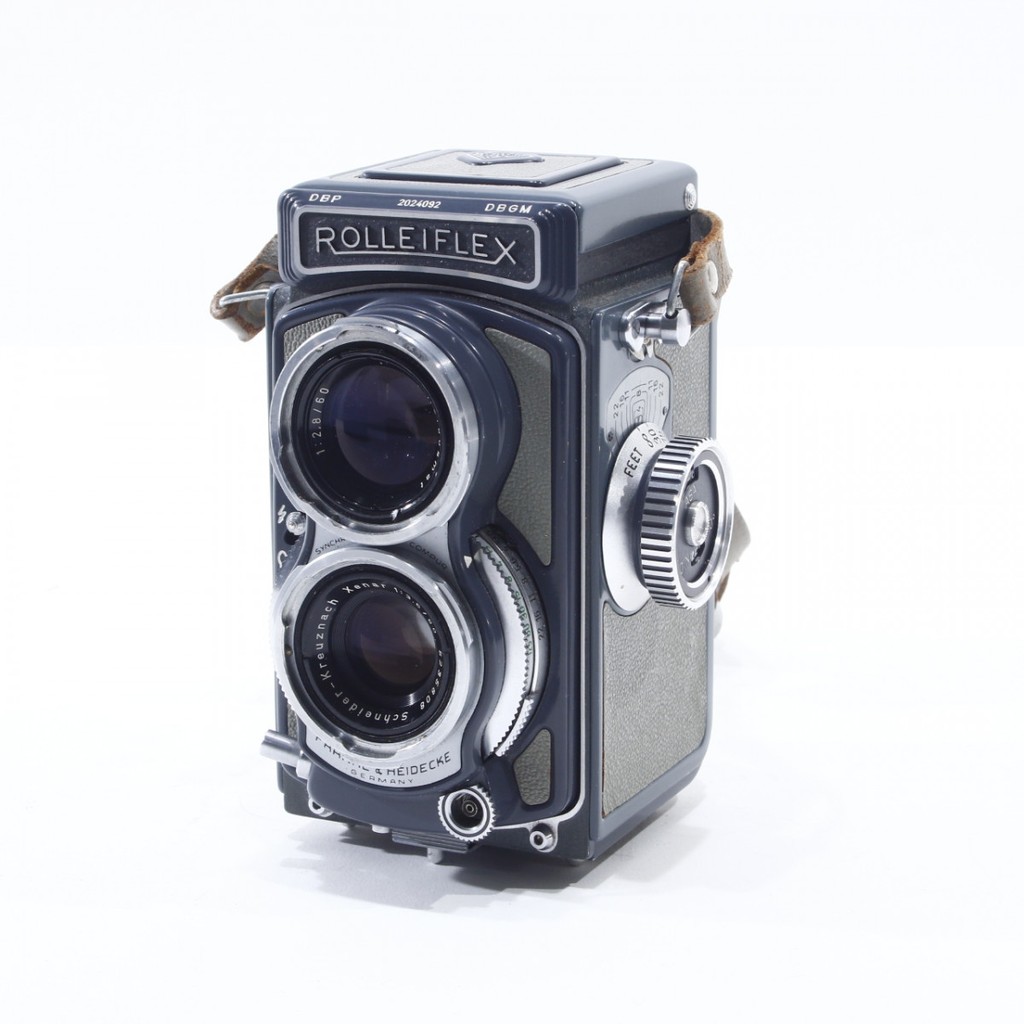 Rollei Gray Baby Rolleiflex 4x4 Camera | Blue Moon Camera