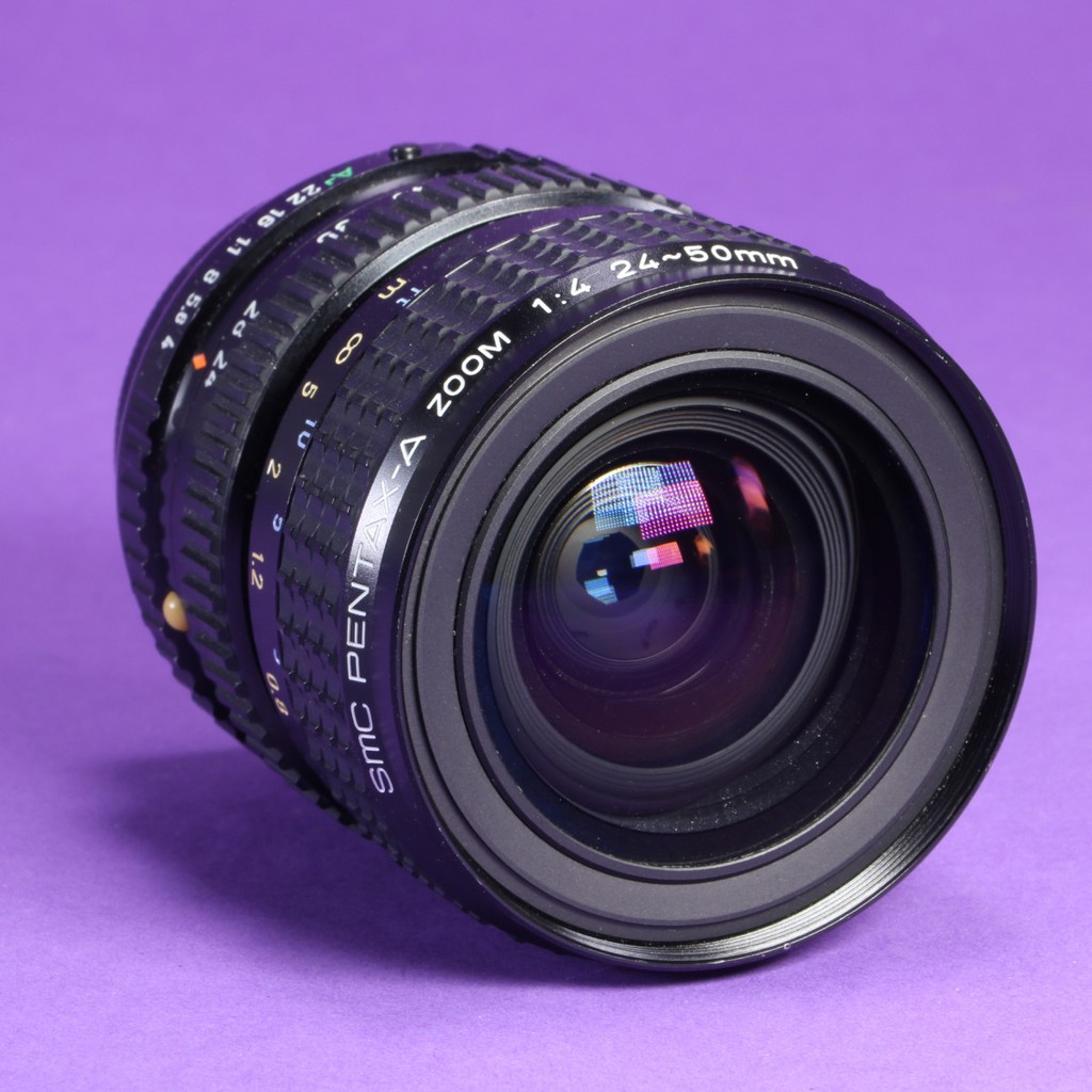 Pentax 24-50mm f4 SMC Pentax-A Zoom Lens for PK-A | Blue Moon Camera