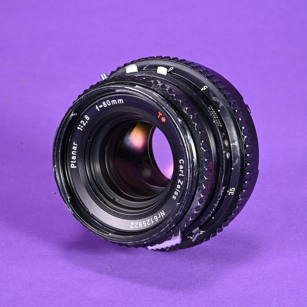 Used Carl Zeiss 80mm f2.8 Planar T* C Lens for Hasselblad V | Blue