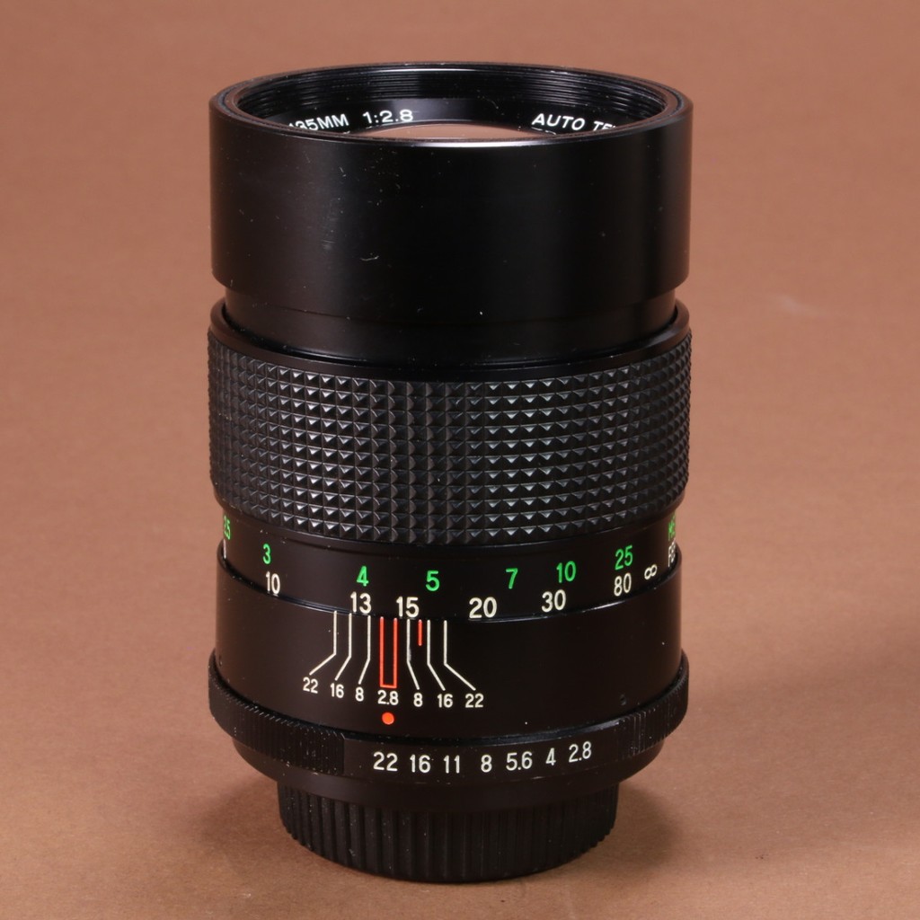 Used Vivitar 135mm f2.8 Auto Telephoto Lens for M42 - Vintage