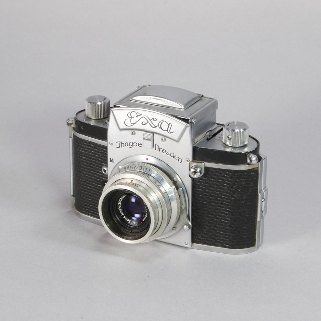 Ihagee Exa (Type 1.3) Camera with 50mm f3.5 Tessar Lens | Blue