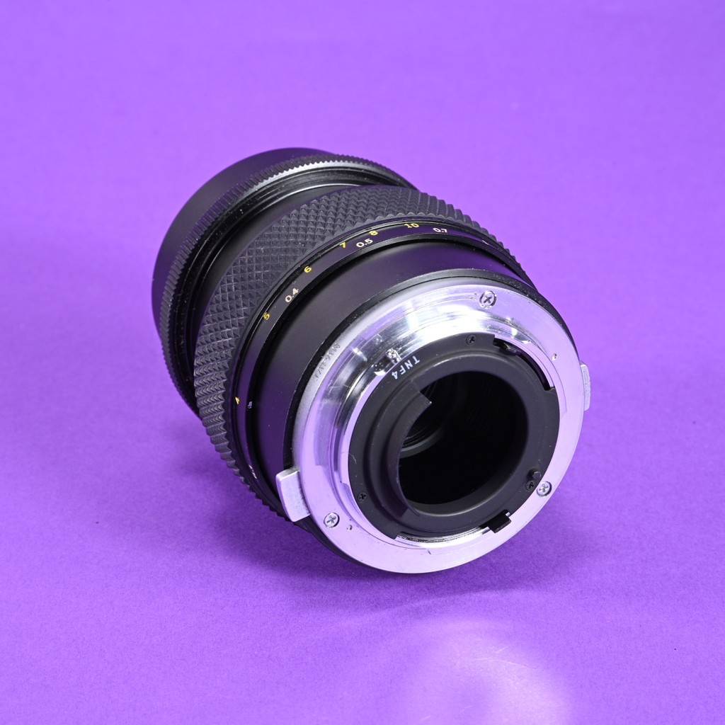 Used Olympus OM Zuiko Auto-Macro 50mm f/2 Lens for Sale | Blue