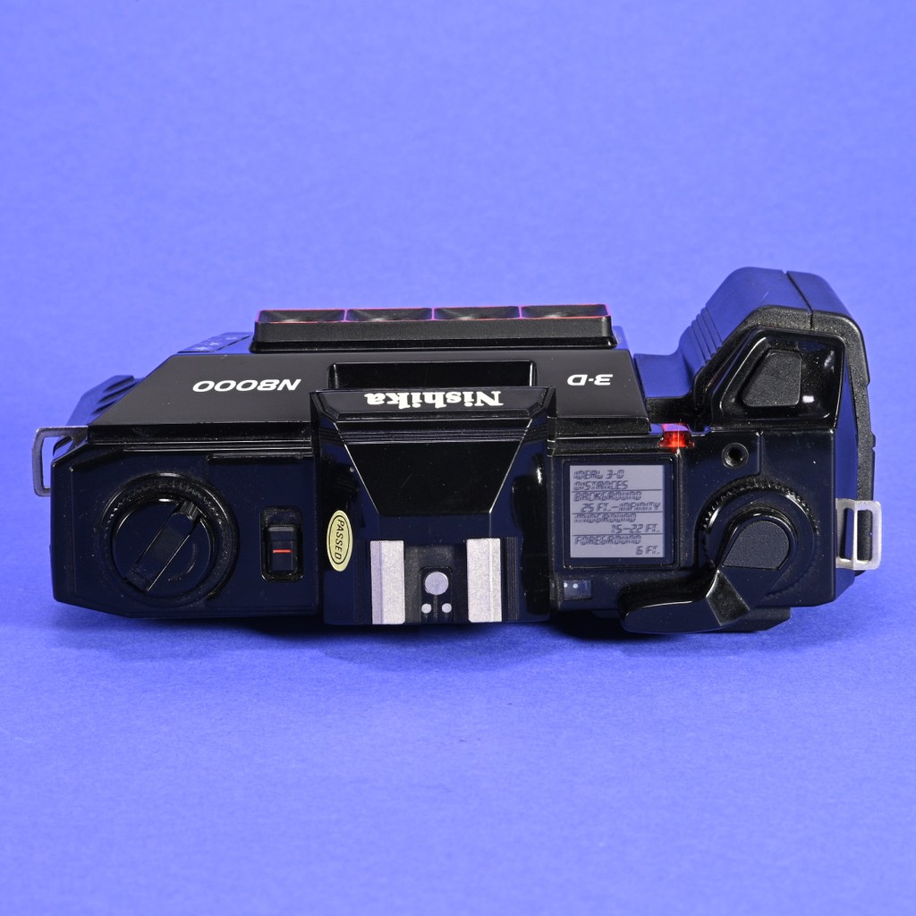 Nishika N8000 3-D Quadrascopic 35mm Film Camera | Blue Moon Camera