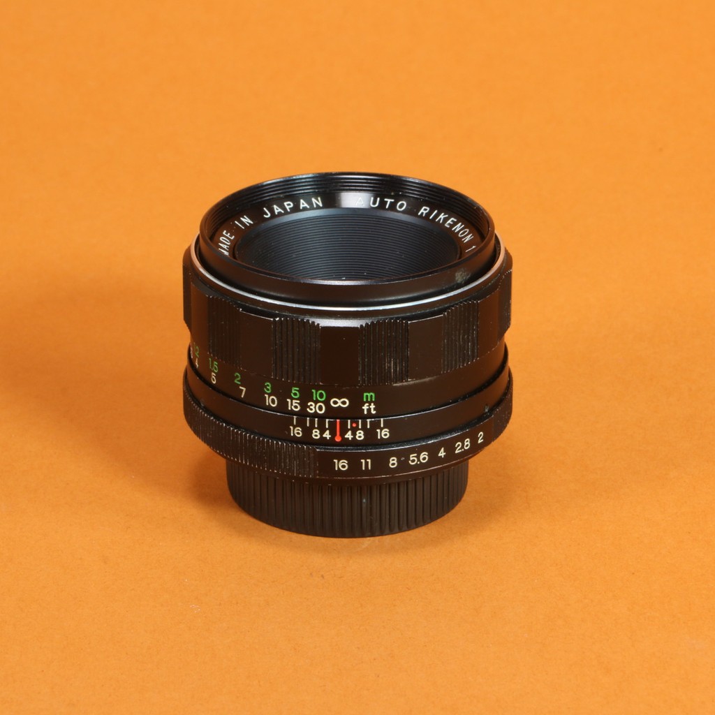 Used Ricoh 50mm f2 Auto Rikenon Lens for M42 | Excellent Vintage