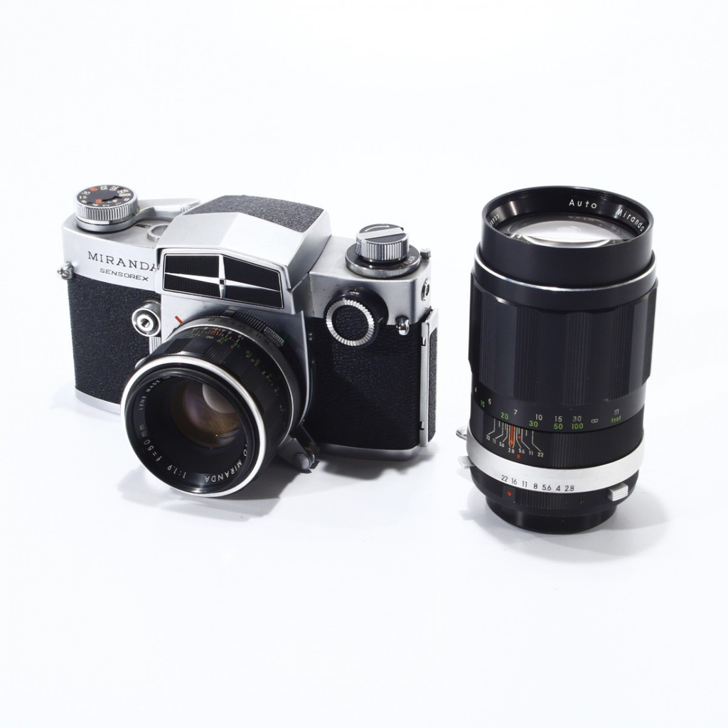 Miranda Sensorex Camera with Two Miranda Lenses | Blue Moon Camera