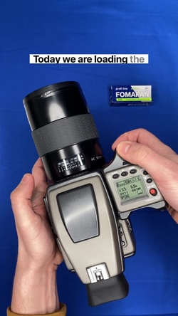 Using the Hasselblad H1 Camera