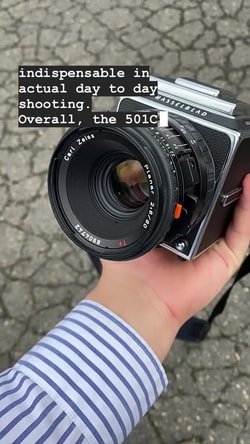 Shooting with a Hasselblad 501C/M and Cinestill 400D