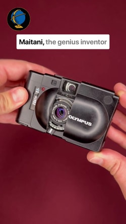 The Olympus XA: one of the smallest and most pocketable