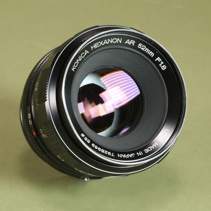 Konica 135mm f3.2 Hexanon AR Lens | Blue Moon Camera