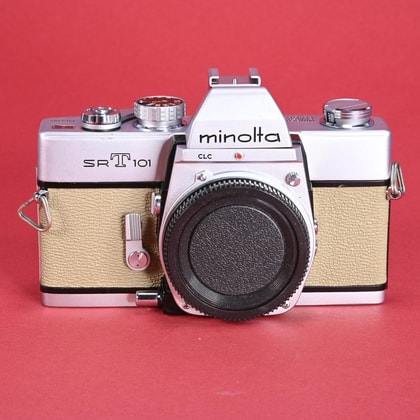 Minolta SRT 101 Camera - Refurbished and Reskinned | Blue Moon Camera