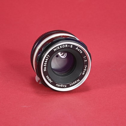 Nikon 55mm f3.5 Micro-Nikkor Non-AI Lens with M2 Extension Tube