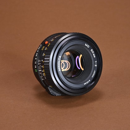 Minolta 100mm f/2.5 MC Tele Rokkor-X Lens | Blue Moon Camera