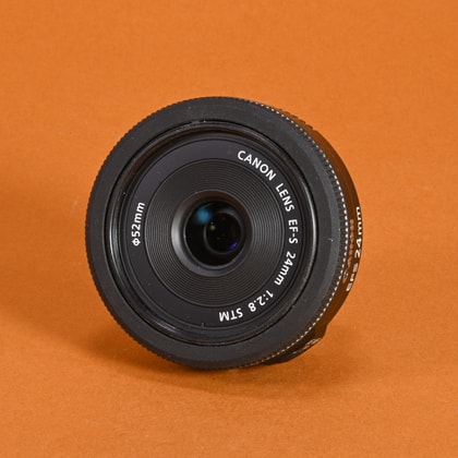 Canon EF-S 24mm f/2.8 STM Pancake Lens | Blue Moon Camera
