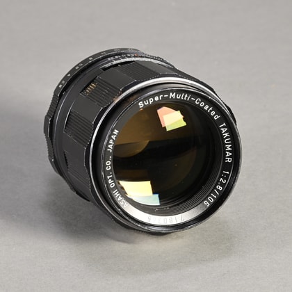 Used Asahi Pentax Super-Takumar 135mm f/3.5 M42 Mount Lens | Blue