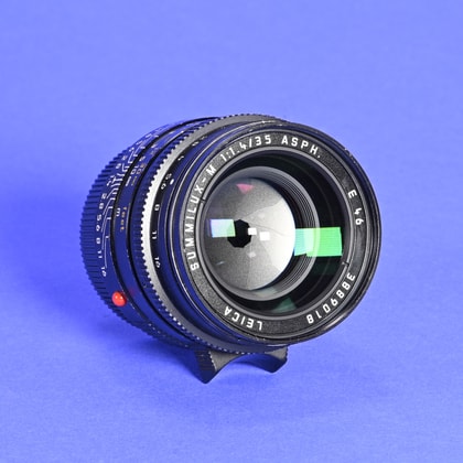 Leica 50mm f2 Summicron-M Lens for Leica M (Chrome, 6 Bit Coded