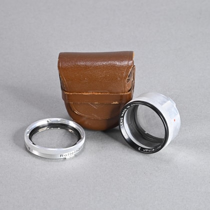 Rollei Leather Ever Ready Case for Rolleiflex 2.8E - Black | Blue