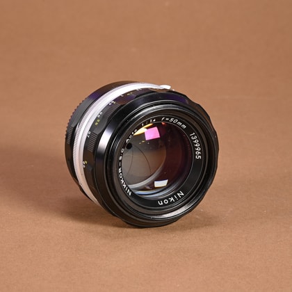 Used Nikon 50mm f1.4 Nikkor-S Lens for Nikon Non-AI SLR Cameras