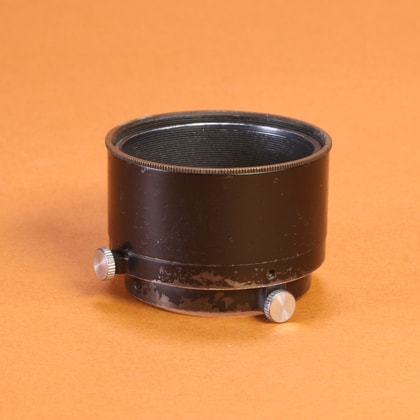thumbnail image 2 of 39mm Metal Lens Hood For Leica Leitz 135mm F4 HEKTOR & F4.5 Tele Lens – Includes Front Cap 2 of 5