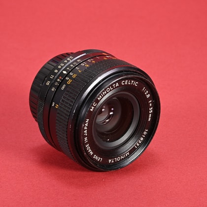 Minolta SRT 101 Camera and Minolta 50mm f1.7 Lens - Refurbished
