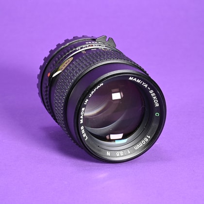 Mamiya 120mm f4 M Macro A Lens for Mamiya 645 | Blue Moon Camera