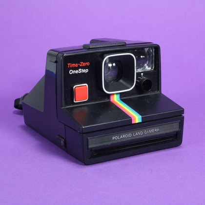Polaroid SX-70 Time Zero AutoFocus Special Edition Camera | Blue