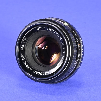 Pentax 50mm f2 SMC Pentax-M Lens for PK-M | Blue Moon Camera