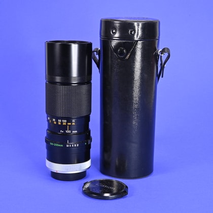 Canon 100mm f4 Macro FD Lens | Blue Moon Camera