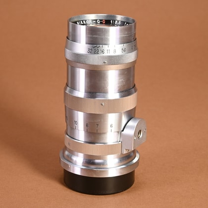 Nikon 13.5cm f3.5 Nikkor-Q.C Lens for Nikon S | Blue Moon Camera