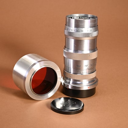 Nikon 13.5cm f3.5 Nikkor-Q.C Lens for Nikon S | Blue Moon Camera