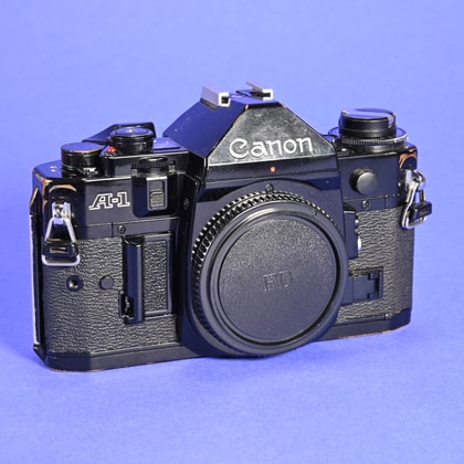 Canon AE Power Winder FN Drive for New Canon F-1 Cameras | Blue