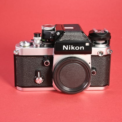 Nikon F Camera - Fully Refurbished, Repainted with Maroon Leather
