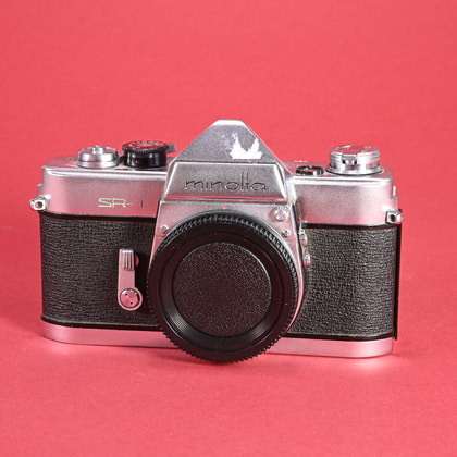 Minolta SRT 101 35mm SLR Kit with 50mm f/1.7 MC Rokkor-PF | Blue