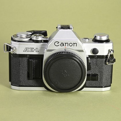 Canon AE-1 Camera with Power Winder A | Blue Moon Camera