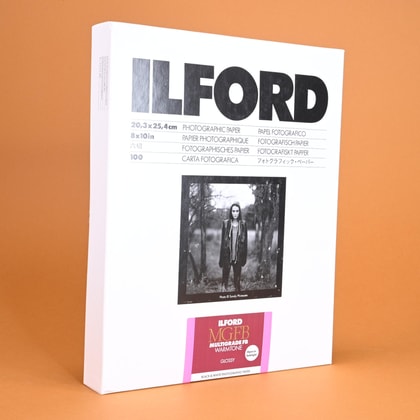 Ilford Harman Direct Positive Paper Fiber Glossy - 25 Sheets of