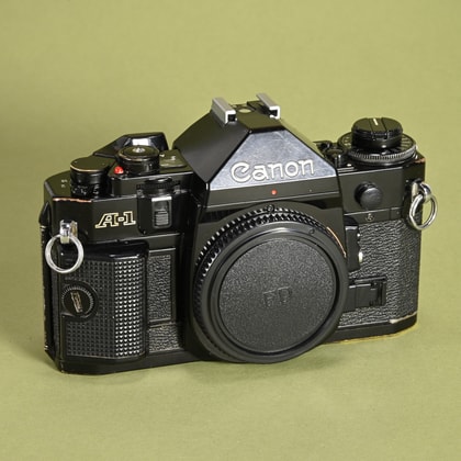 Canon A-1 Camera | Blue Moon Camera