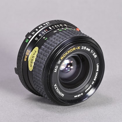 Minolta 45mm f2 Rokkor-X MD Lens | Blue Moon Camera