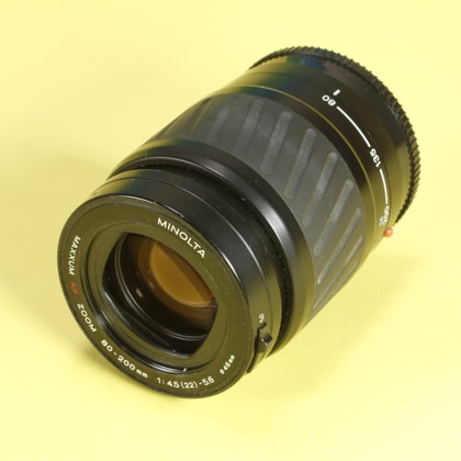 Minolta 100-400mm f4.5-6.7 AF APO Tele Zoom Lens for Maxxum | Blue