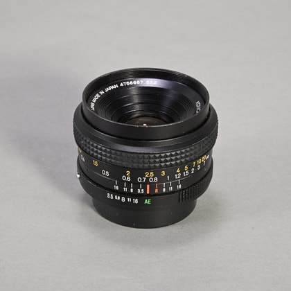 Konica 50mm f1.8 Hexanon AR Lens for 35mm Konica Autoreflex SLR