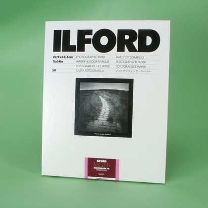 Ilford Harman Direct Positive Paper Fiber Glossy - 25 Sheets of