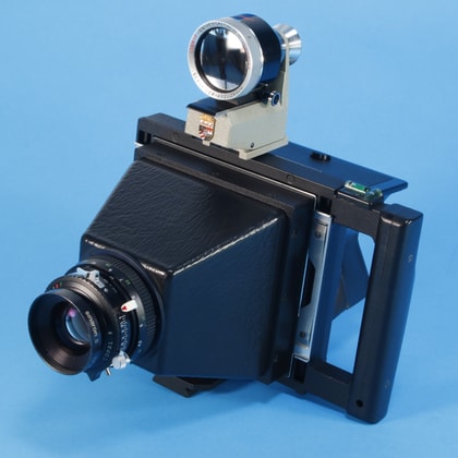 Polaroid 110B Camera with 4x5 Graflok Conversion | Blue Moon Camera