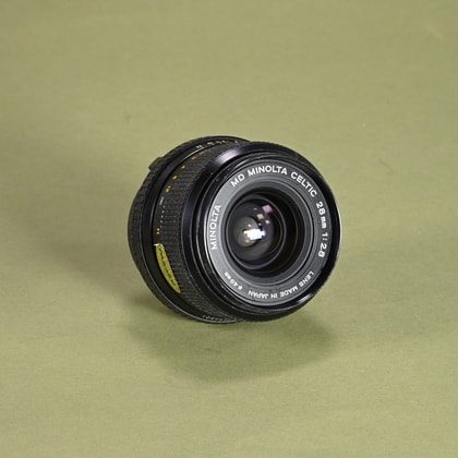 Minolta 28mm f2.8 MD Lens - Compatible with Early Minolta Cameras