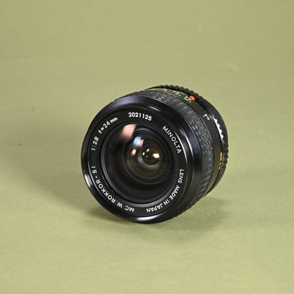 Minolta 35mm f1.8 W.Rokkor-X HH MC Lens | Blue Moon Camera