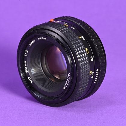 Minolta 28mm f2.8 MD Lens - Compatible with Early Minolta Cameras