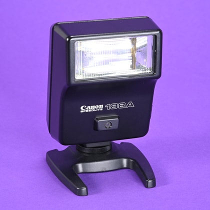 Canon A-1 & FD 70-150mm スピードライト188A Canon Speedlite 188A Flash for A-series SLR Cameras - Compact